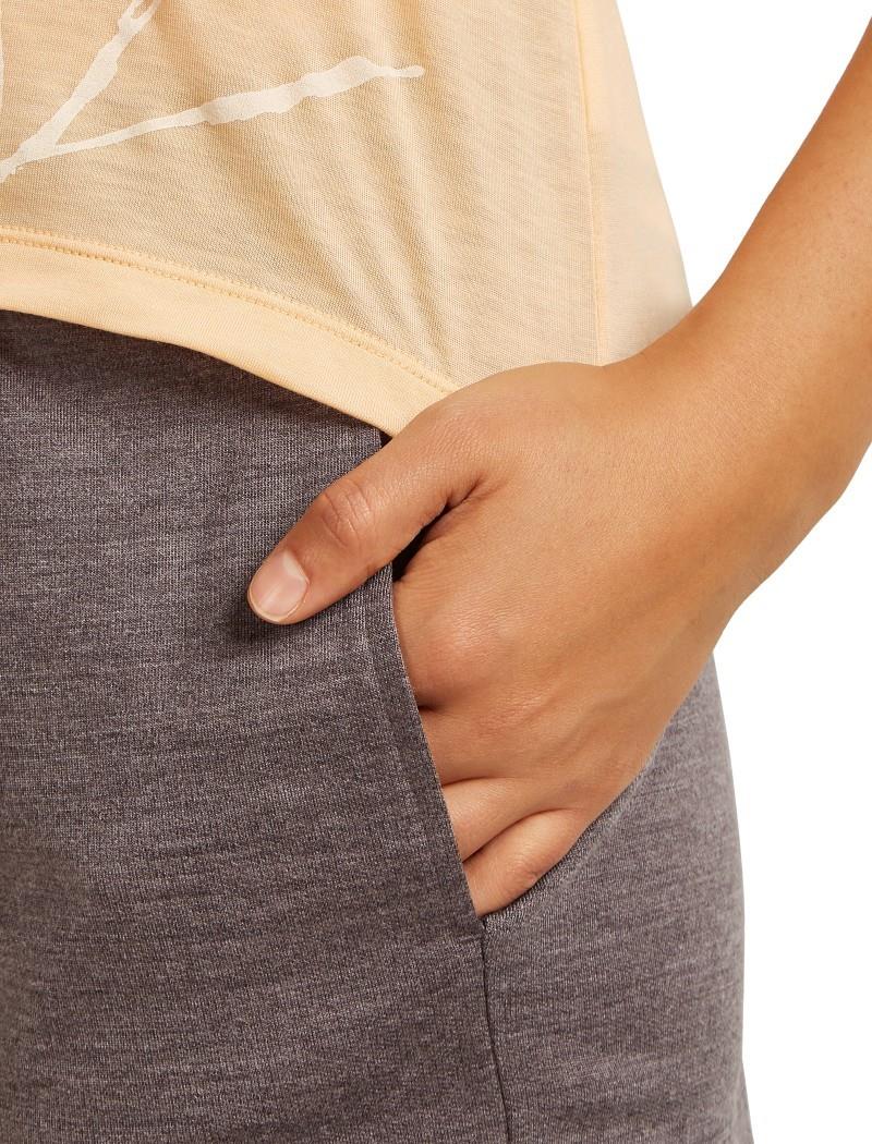 Merino Blend 200 Crush II Shorts - Womens - bittersweet heather 1