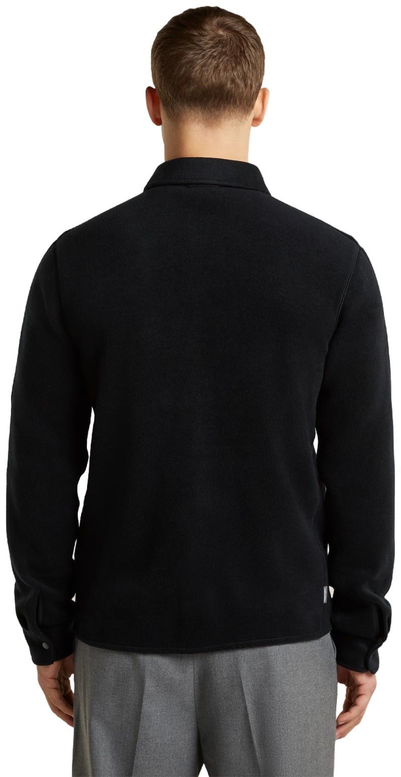 Merino Blend 800 RealFleece Classic Pile Shacket - Mens - black 1