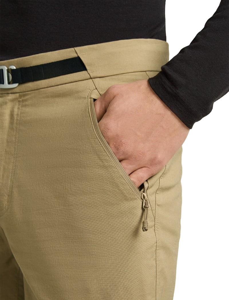 Merino Blend Elevation Stretch Shorts, 9" Inseam - Mens - cumin 1