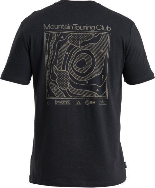 Merino Central Classic SS Tee Nature Touring Club - Mens - Black 2