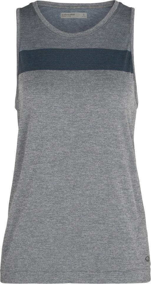 Motion Seamless Tank - Womens - serene blue heather 1