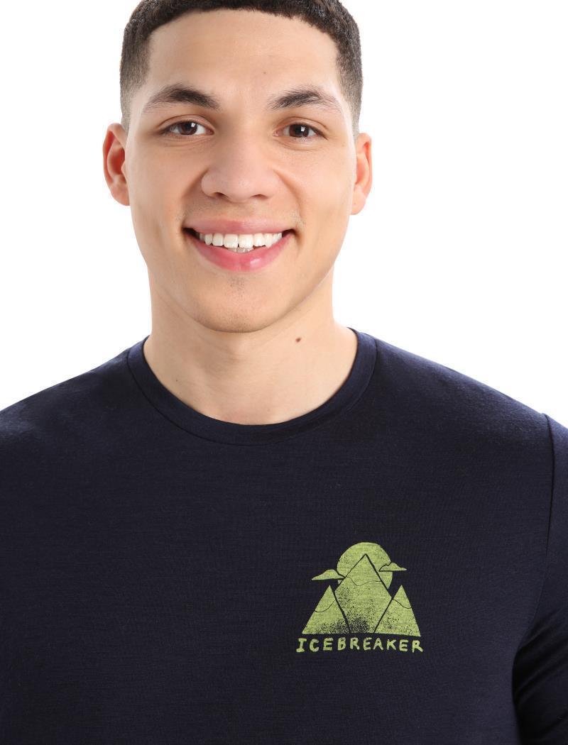 Tech Lite II SS Tee - Alp Ascension - Mens - midnight navy 1