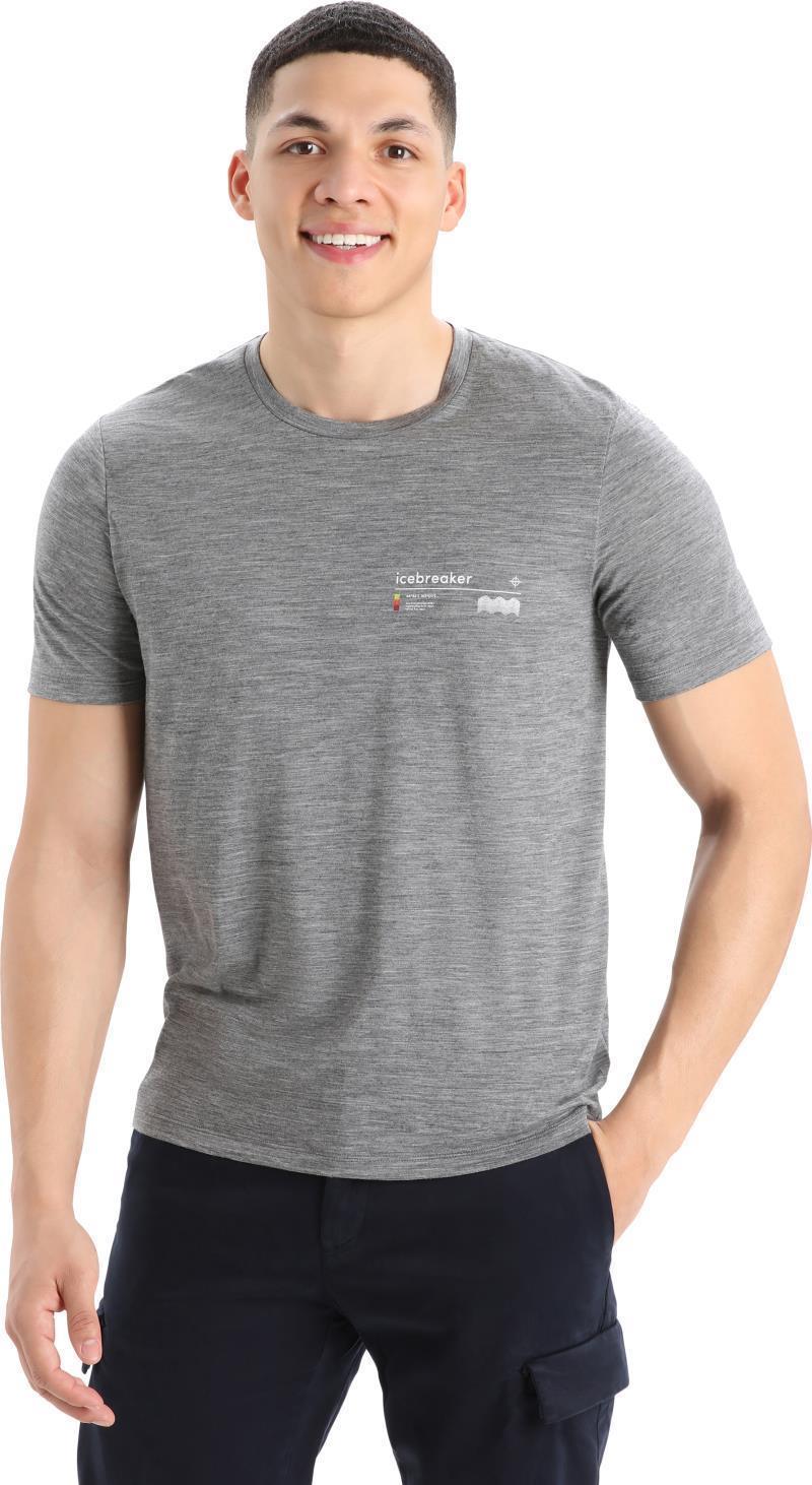 Tech Lite II SS Tee - Alpine Zone - Mens - gritstone heather 1