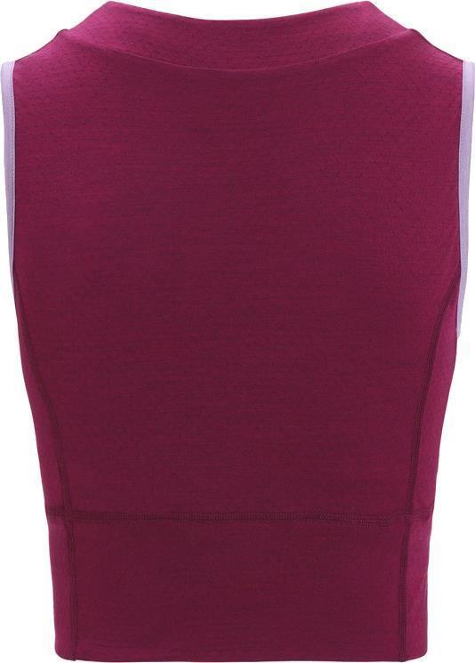 ZoneKnit Cropped Bra-Tank - Purple Gaze / Go Berry / CB 2