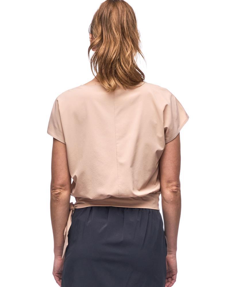 Aleste Cropped Shirt - Womens - Mushroom 3