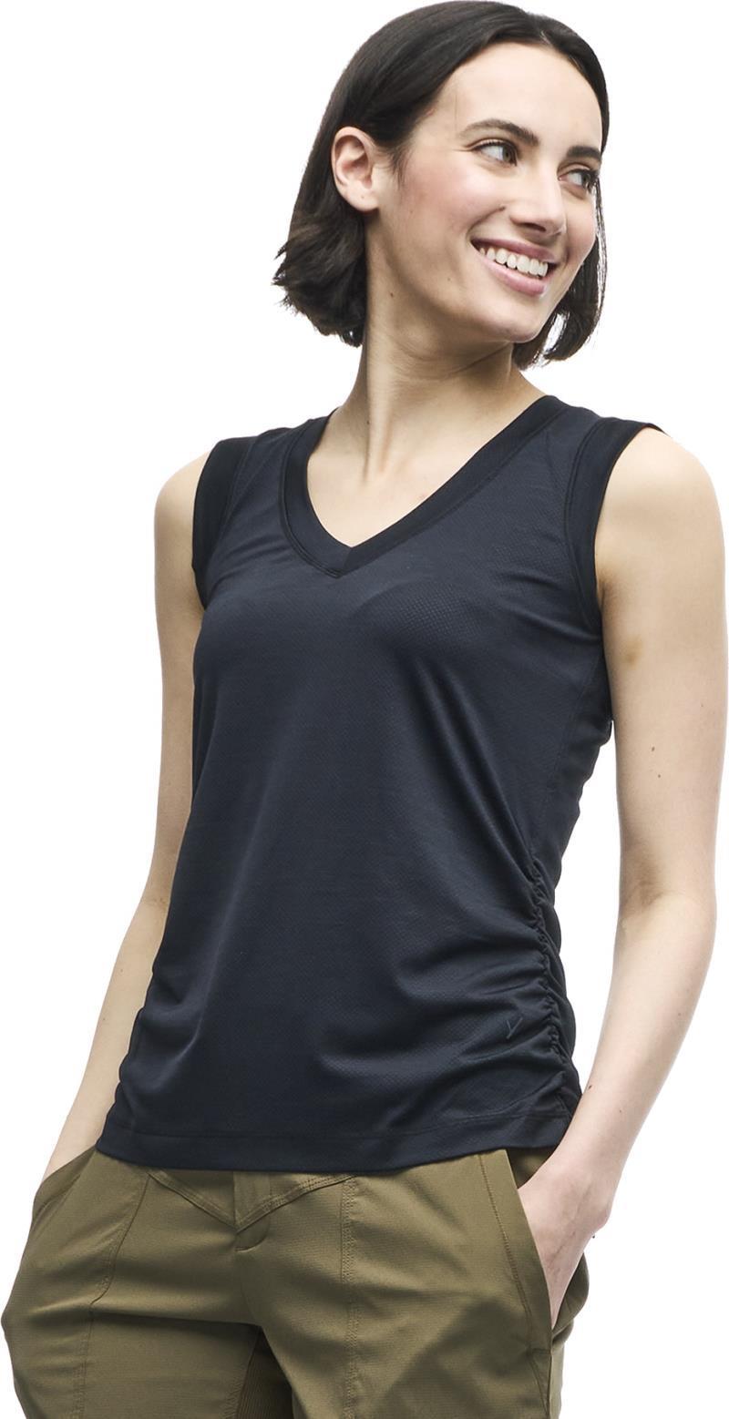 Astrid II Sleeveless Shirt - Womens - Black 3