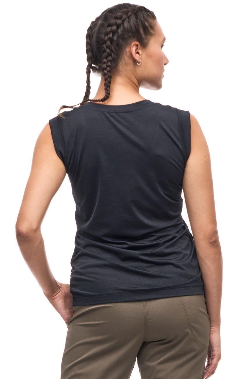 Astrid II Sleeveless Shirt - Womens - Black 3
