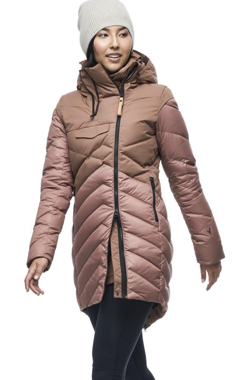 Ayaba Mix Jacket - Womens - Redrose / Rosetan CB 3