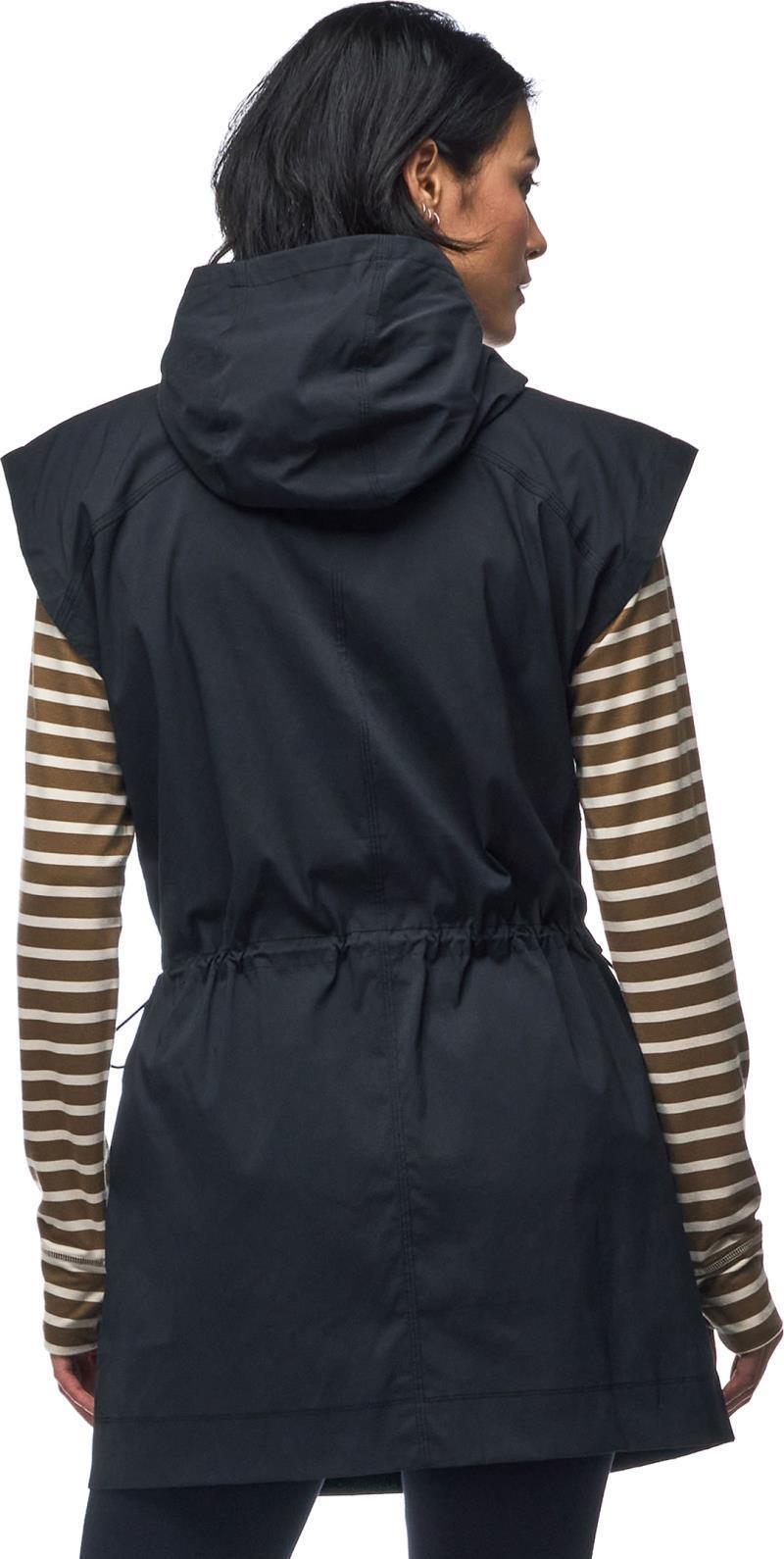 Cangur II Hooded Tunic - Womens - Black 3