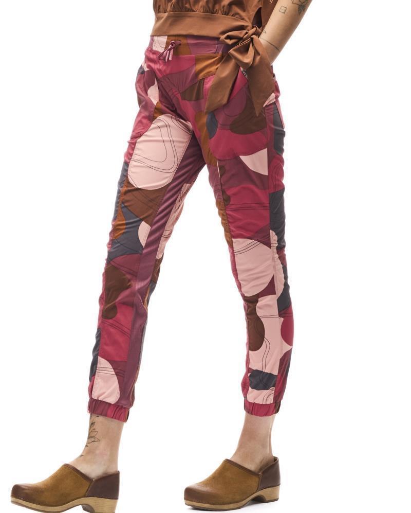 Maeto III Pants - Womens - Peony Topo Print 3