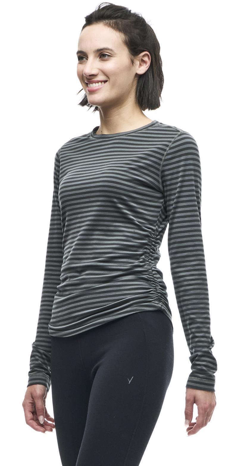 Milgin III LS Shirt - Womens - Pine Ivy Stripe 3