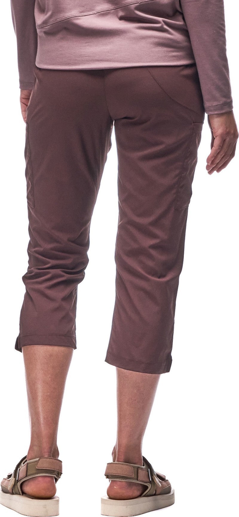 Nakato V Capris - Womens - rosewood 1