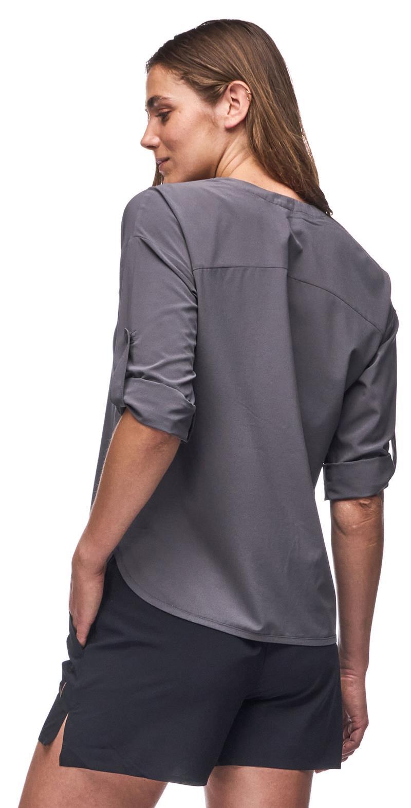 Oriana II Light LS Top - Womens - storm sky 1