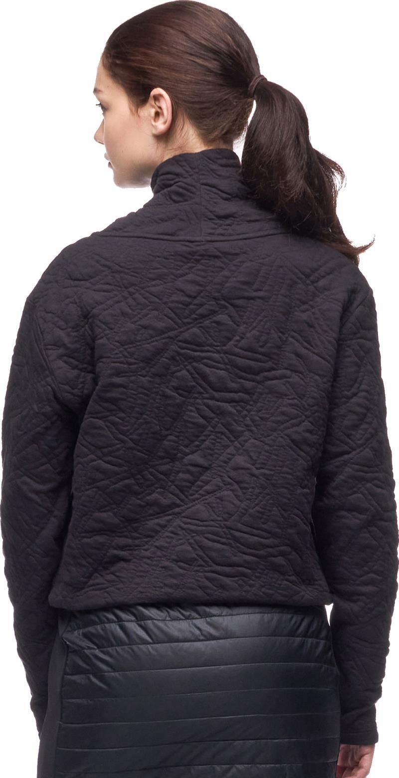Relevo Knit Crew Neck - Womens - black 1