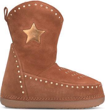 Cowboy Studs Wedge Boots - Womens - Black 2