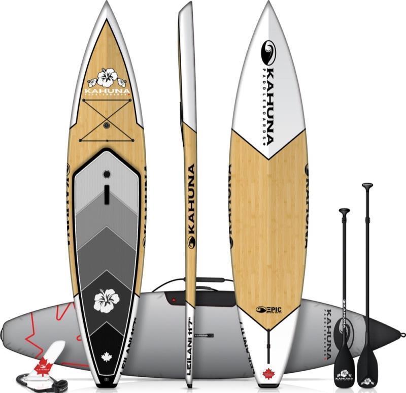 11`7" Leilani Bamboo - Bamboo / White - Package - Not Applicable 1