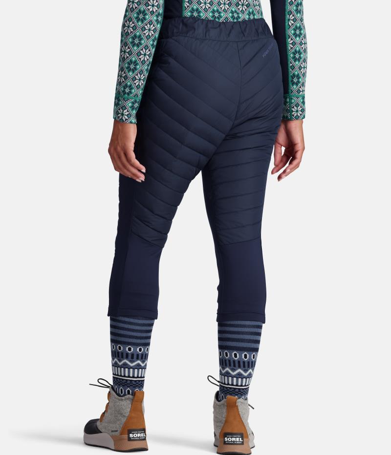 Eva High Waist Capris - Womens - Royal 2