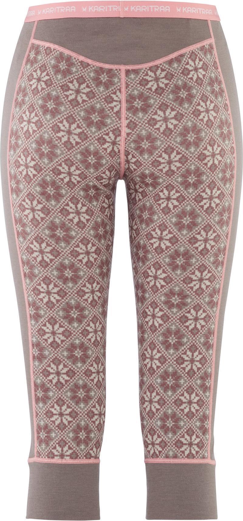 Rose Wool Capris - Womens - Taupe 2