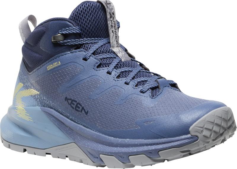 Targhee Apex Mid WP - Womens - vintage indigo / lemon grass 1