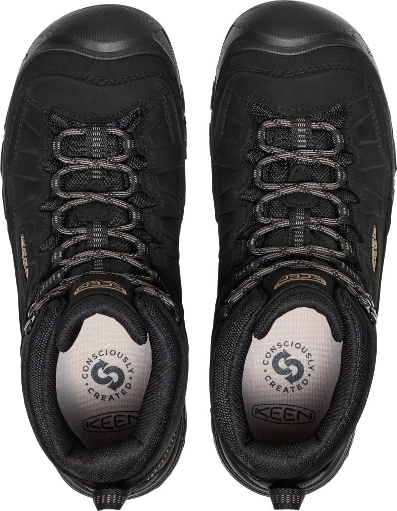 Targhee IV Mid WP, Wide - Mens - triple black 1