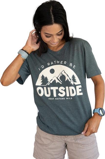 Be Outside Tee - Unisex - forest 1