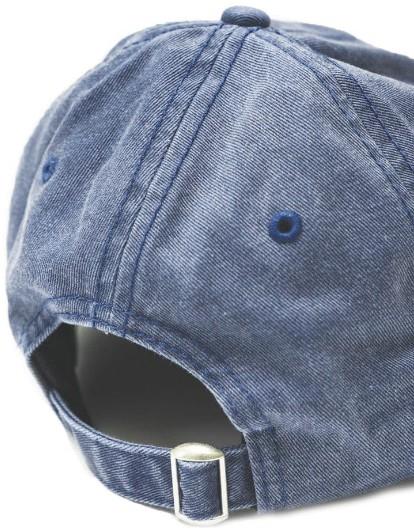Wild Pine Dad Hat - faded navy 1