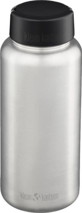 Wide with Wide Loop Cap - 1.18L / 40oz - Brushed Stainless 1