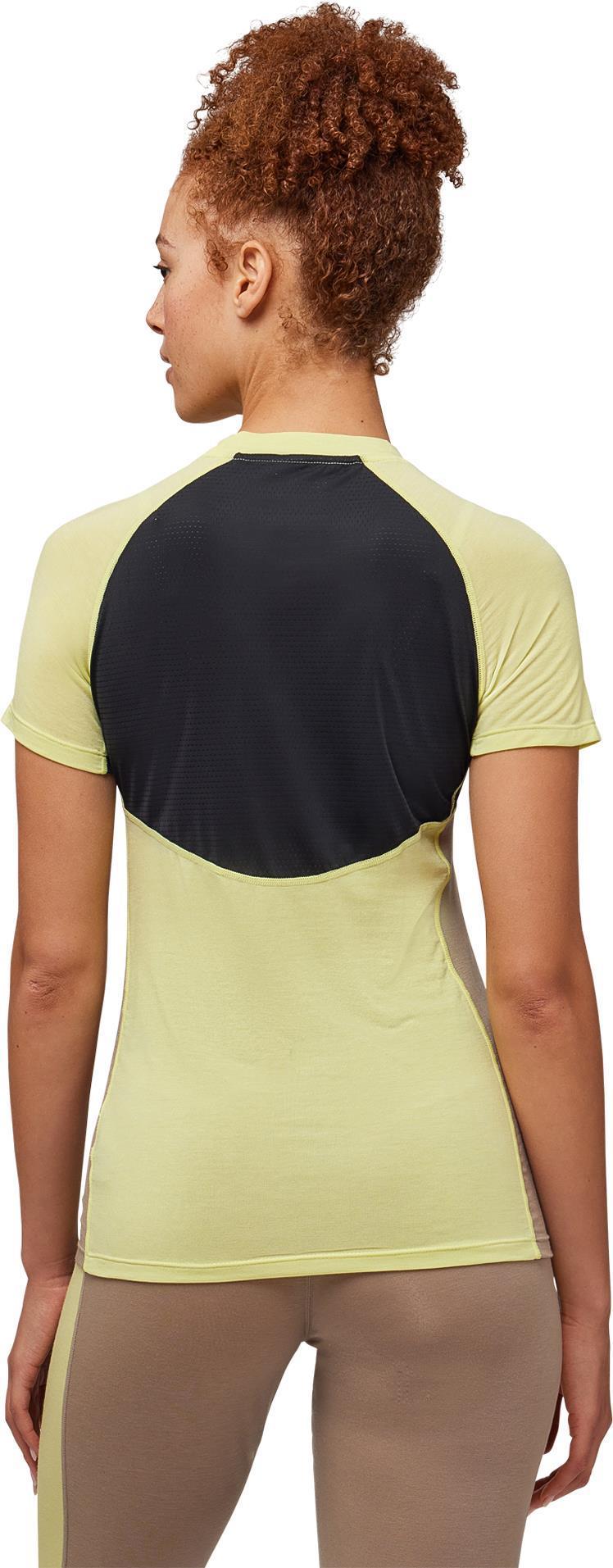 Merinomix Active T-Shirt - Womens - sunny lime 1