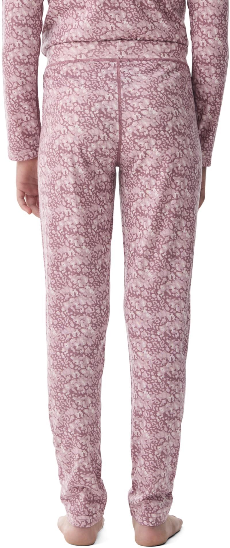 Merinomix Pro Long Bottoms - Junior - soft leopard 1