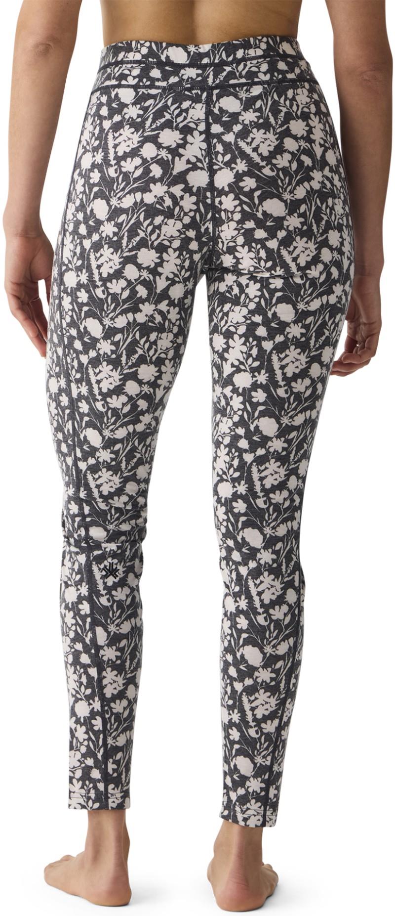 Merinomix Pro Long Bottoms - Womens - winter bloom 1