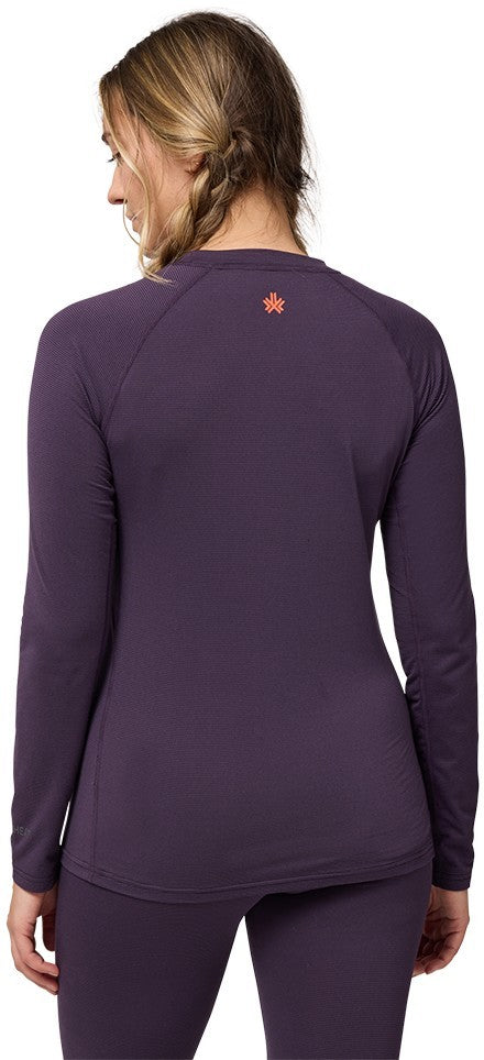 Redheat Active Crew Top - Womens - cosmic purple 1