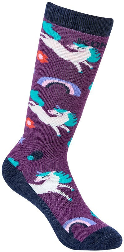 Rumble Twin Pack OTC Socks - Children - unicorn rainbow 1