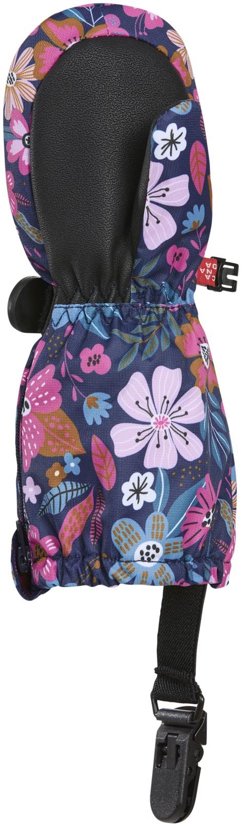 The Crazy Cariboo Mitts - Children - flower blossom 1
