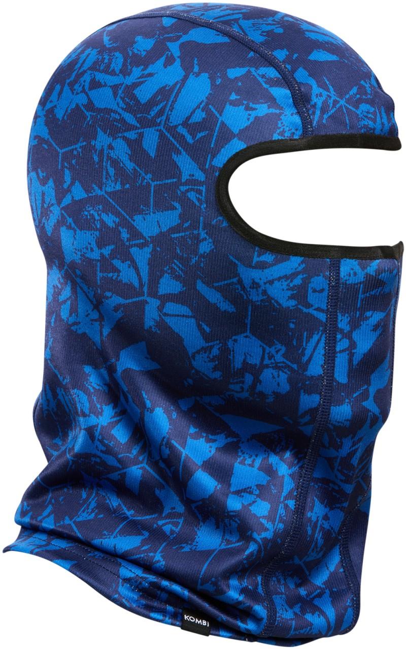 Velvet Fleece Balaclava - Junior - blue hexagon 1