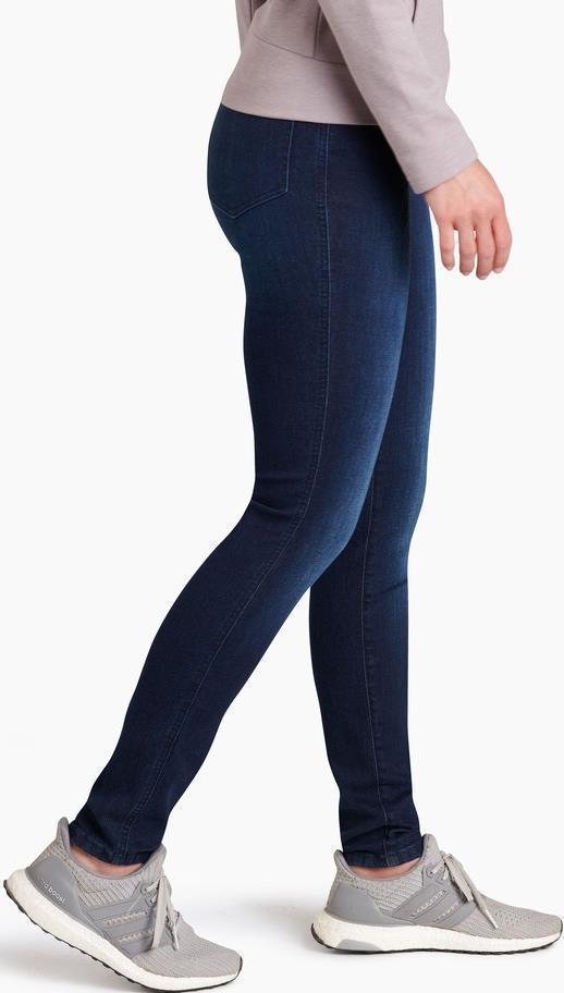 9" Kontour Flex Denim Skinny, Long - Womens - Midnight 3