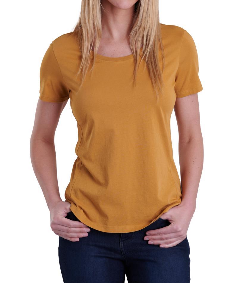 Arabella Scoop SS - Womens - Golden Spice 1