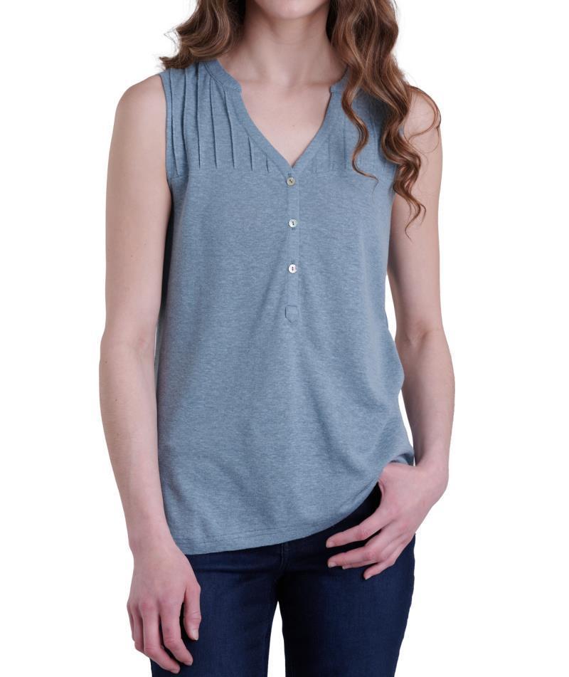 Brisa Tank - Womens - Eucalyptus 1