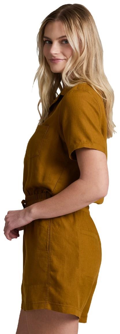 Fresco Romper - Womens - bronze 1