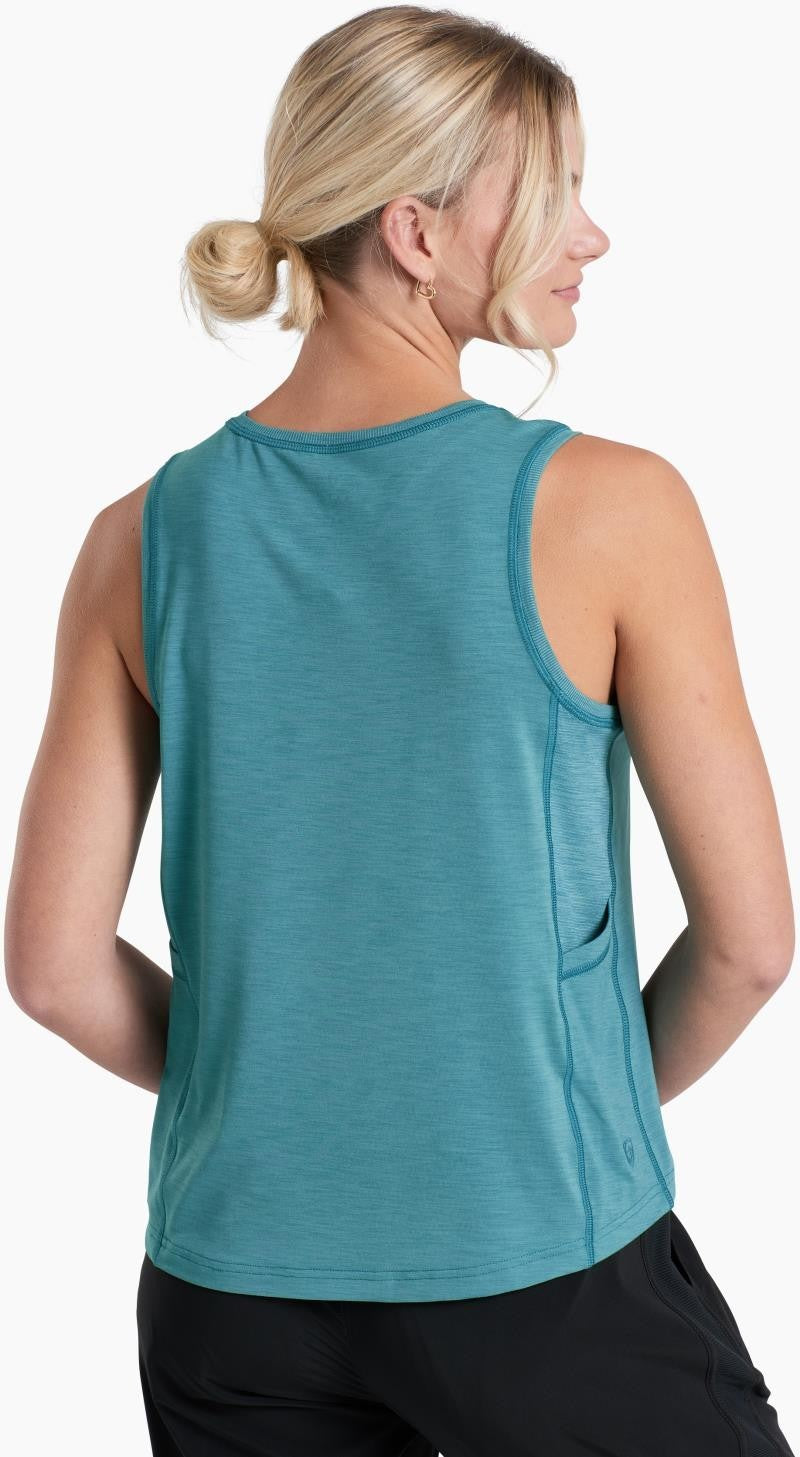 Inspira Muscle Tank - Womens - aqua 1