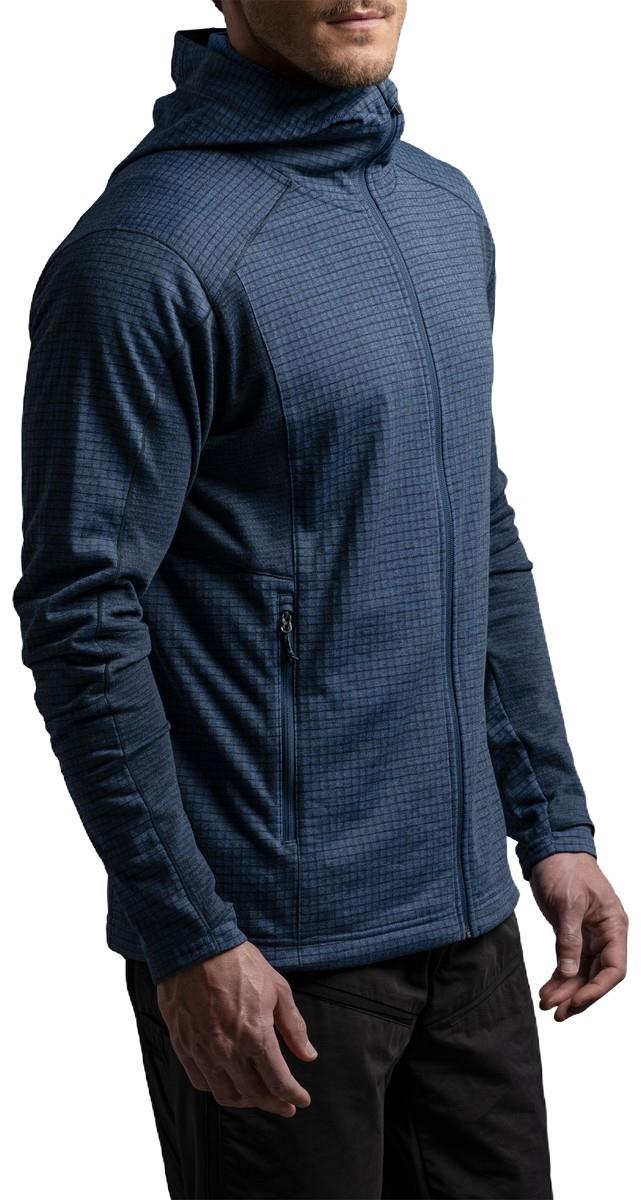 Reactiv Grid Full Zip Hoody - Mens - midnight 1