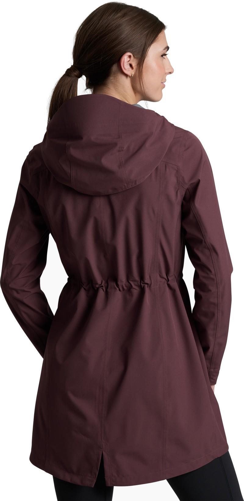 Stretch Voyagr Trench - Womens - raisin 1