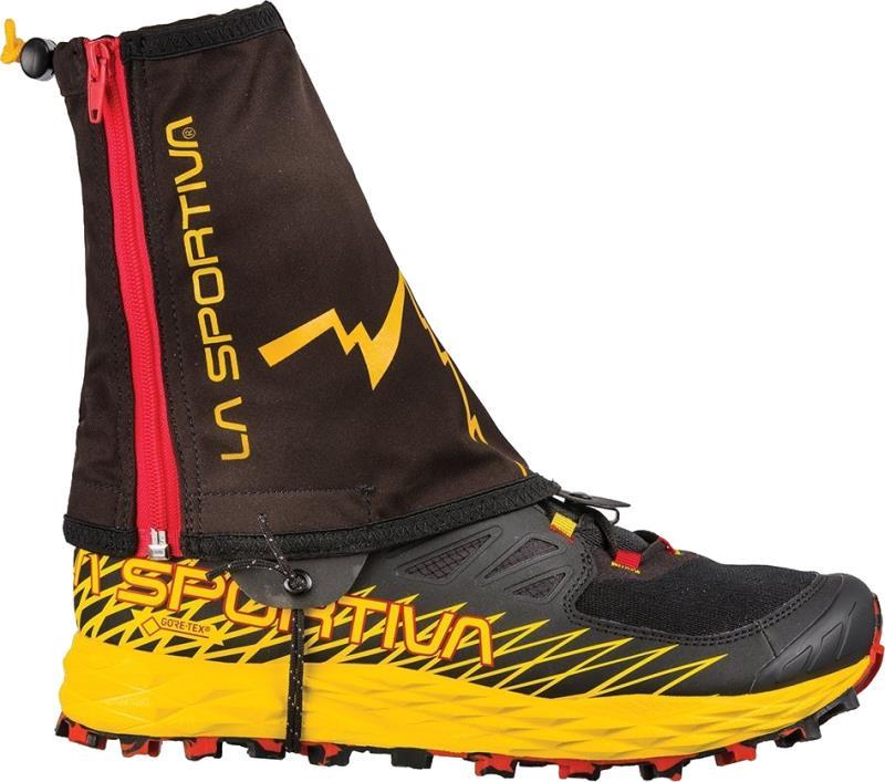 Winter Running Gaiter - black / yellow 1