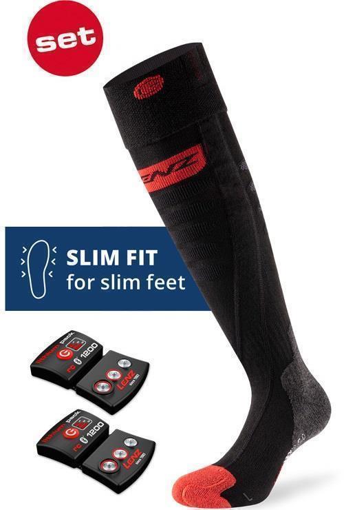 Set of Heat Socks 5.0 Toe Cap Slim Fit +RCB 1200 - Unisex - not applicable 1