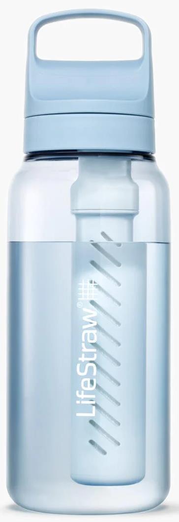 Go Bottle with Filter - 1L / 33oz - Icelandic Blue 1