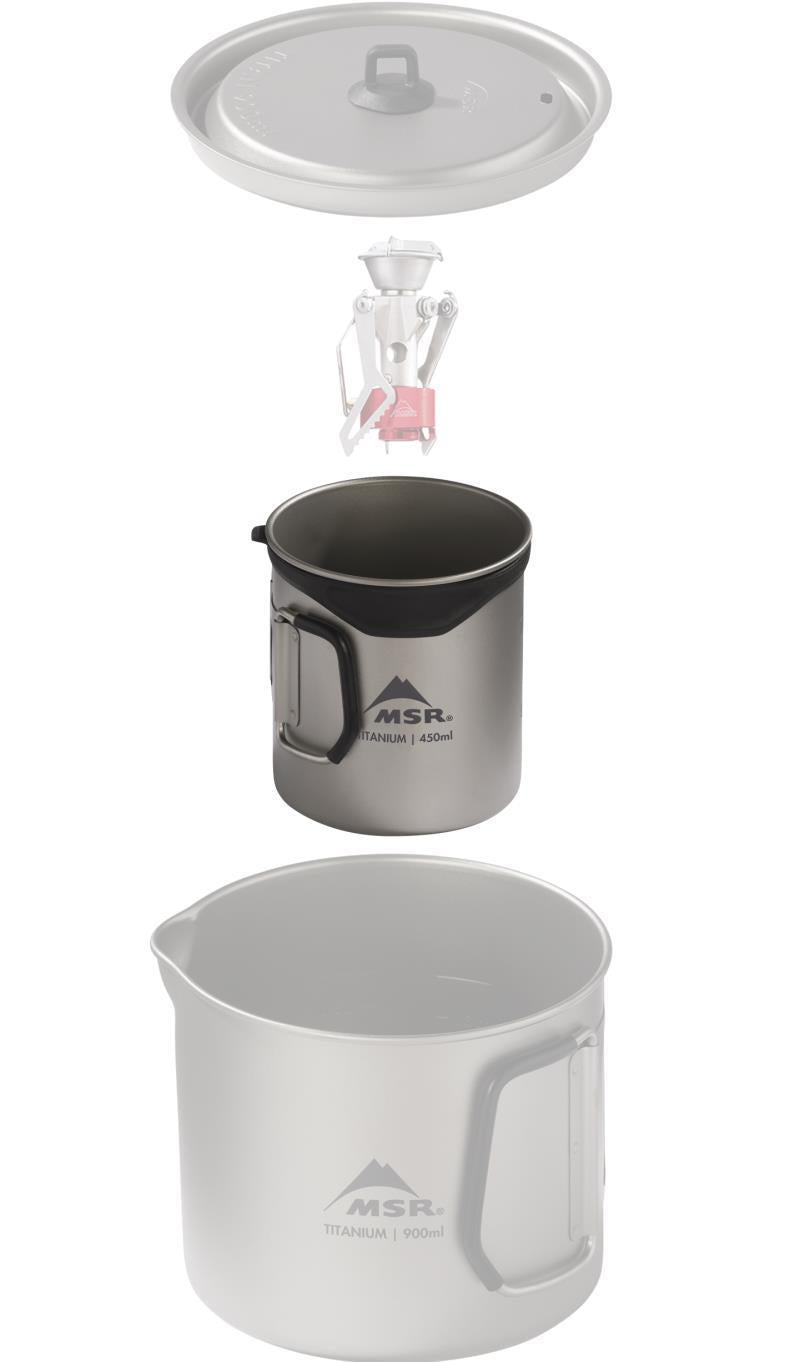Titan Cup 450ml - Titanium 4