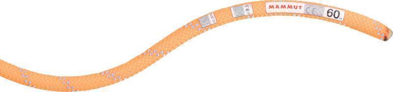 Alpine 9.5mm x 60m - Dry Standard - Safety Orange / Zen 2