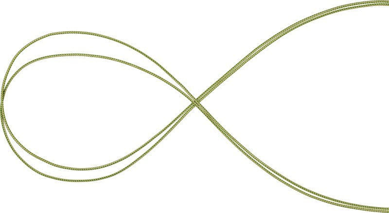 Cord POS 4mm x 7m - green 1