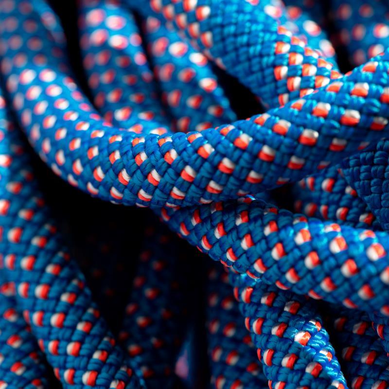 Crag 9.5mm x 60m - Classic Duodess - Caribbean Blue / White 4