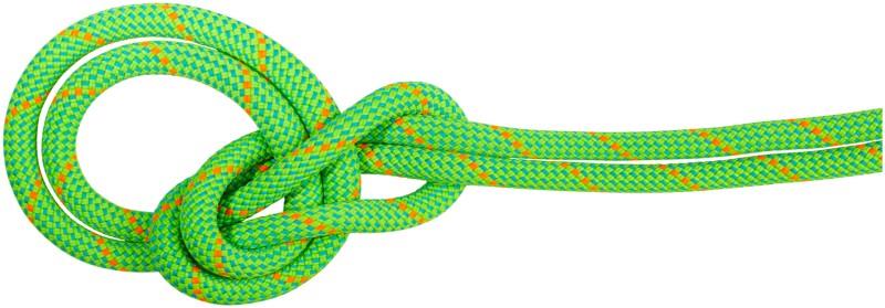 Crag Rope 9.5mm x 70m - Dry - neon green / ocean 1