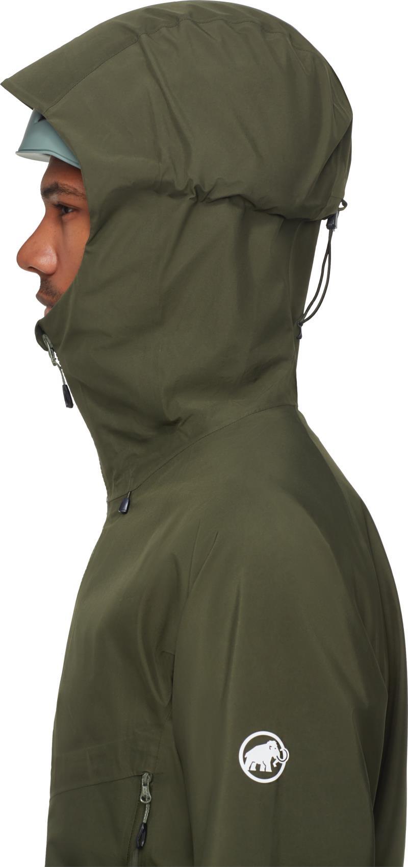 Crater IV HS Hooded Jacket - Mens - dark marsh 1